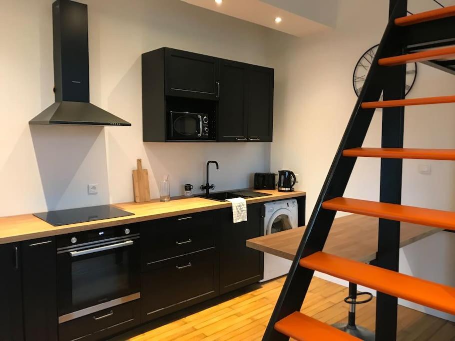 Studio - Mezzanine - Style Loft Industriel Brindas Dış mekan fotoğraf