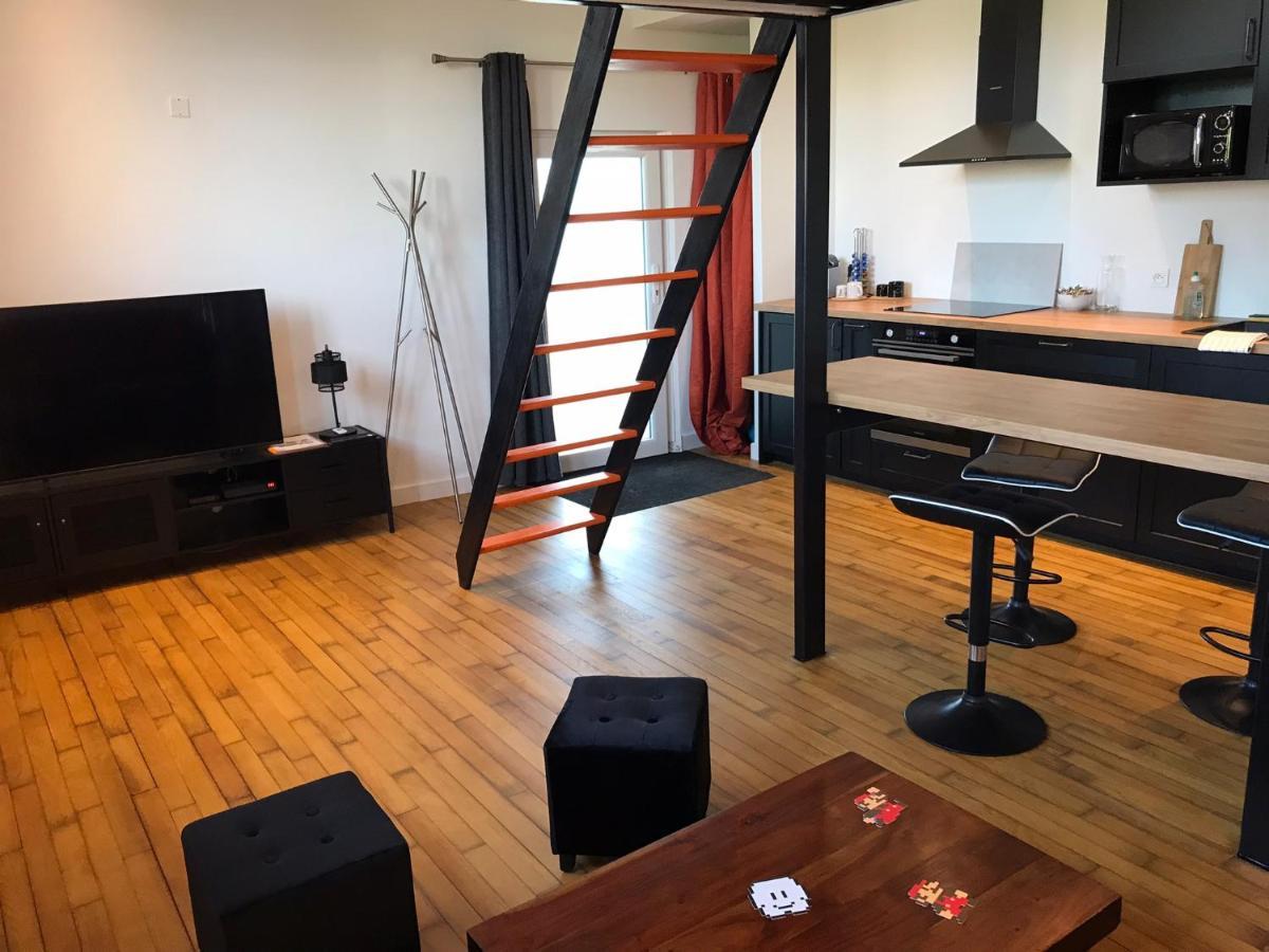 Studio - Mezzanine - Style Loft Industriel Brindas Dış mekan fotoğraf